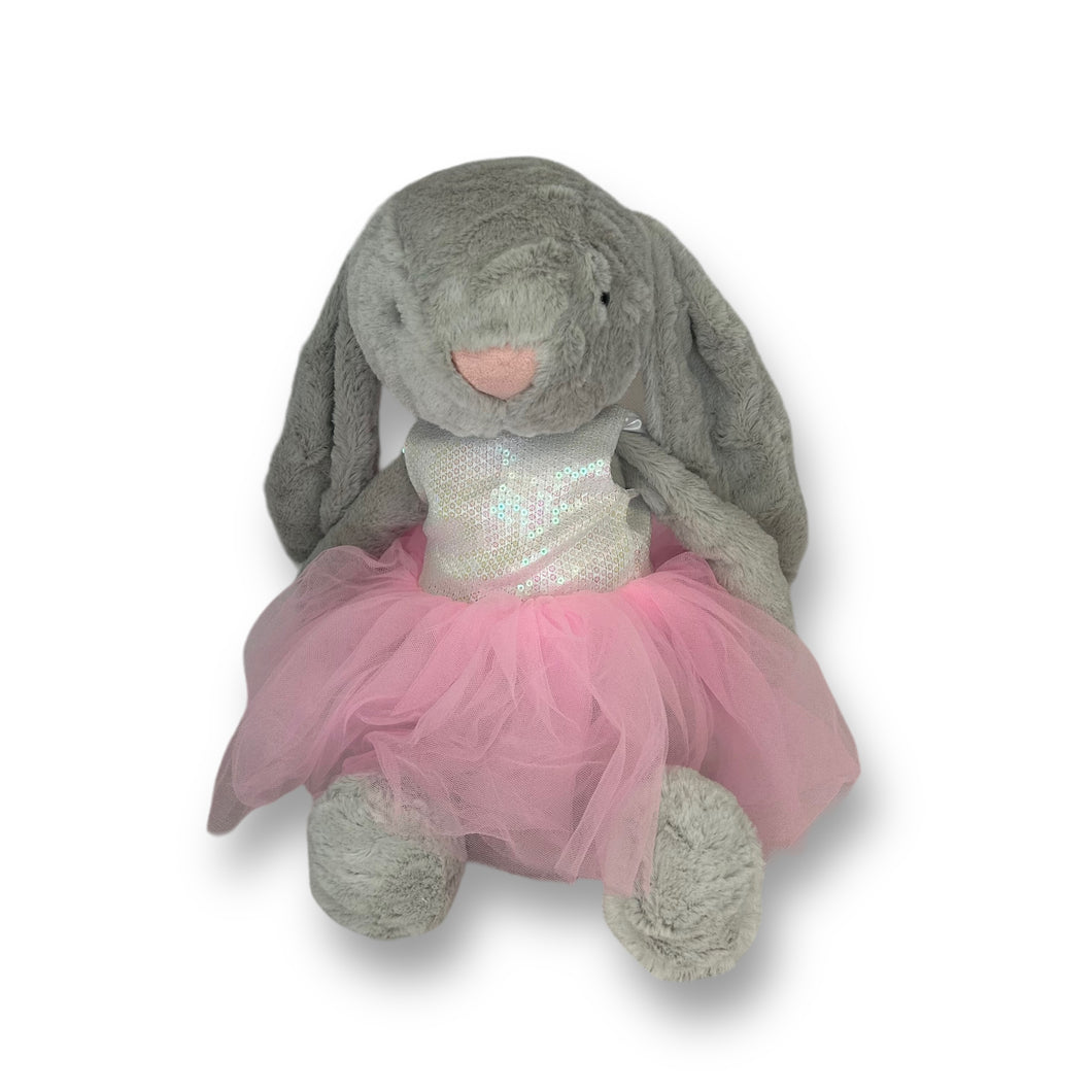 45cm Bunny | Walder with Pink Sequin Tutu Dress