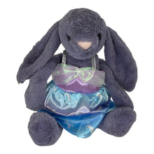 Load image into Gallery viewer, 35cm Bunny | Riley with a Purple Unicorn Dress
