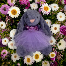 Load image into Gallery viewer, 45cm Bunny | Riley with Purple Sequin Dress
