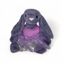 Load image into Gallery viewer, 35cm Bunny | Riley with Purple tutu Skirt
