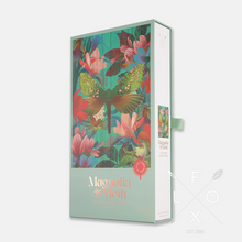 Load image into Gallery viewer, Magnolia and Moth Puzzle by Flox
