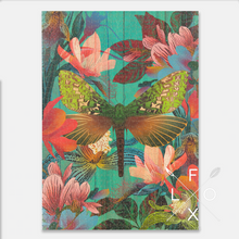 Load image into Gallery viewer, Magnolia and Moth Puzzle by Flox
